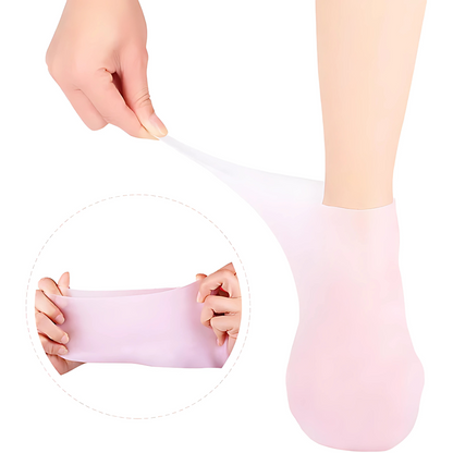 Pack X2 Und. Calcetines Hidratantes HydraHeel - Camina con suavidad: pies renovados y sin asperezas.