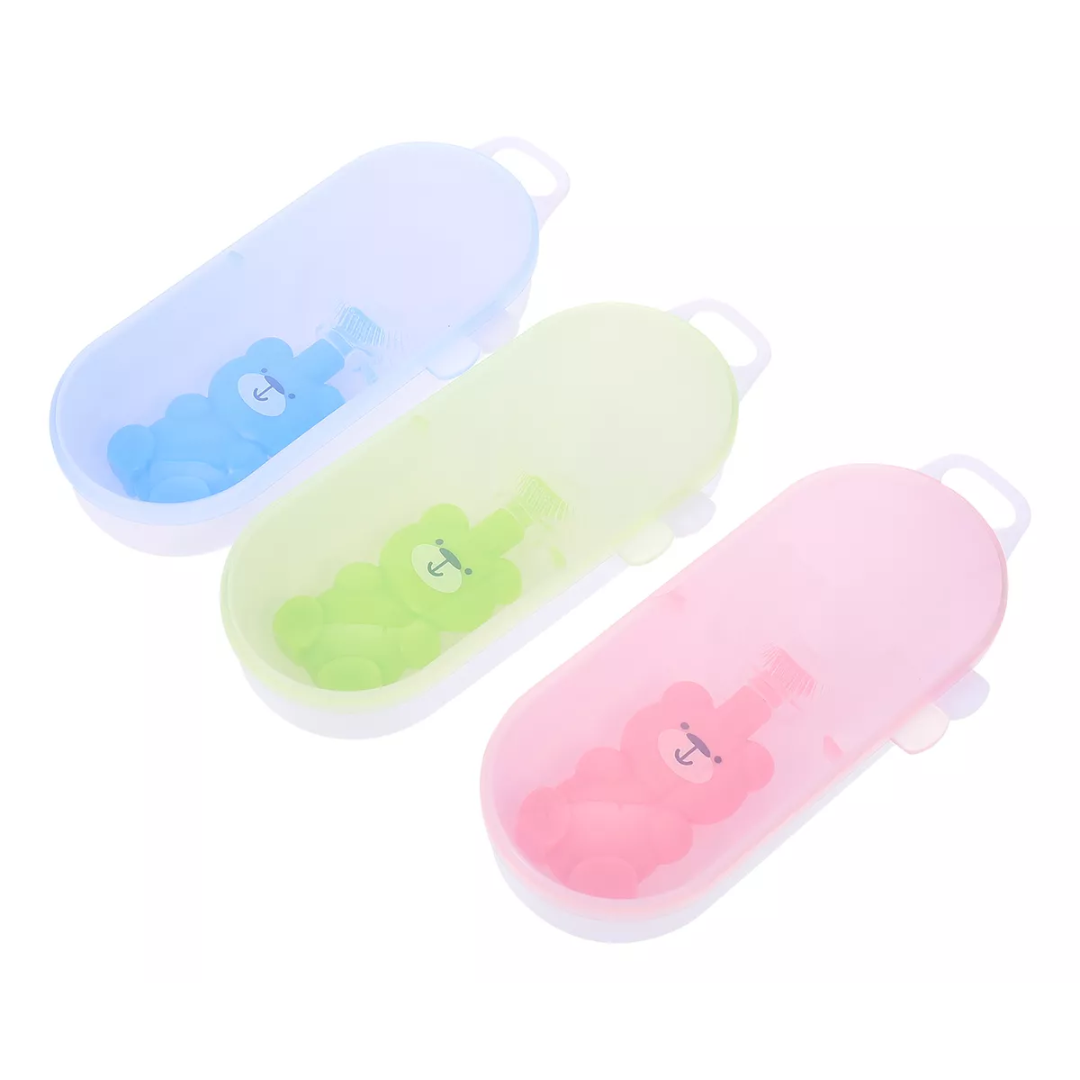 Cepillo para bebés MagicBrush U - Limpieza mágica en cada mordida, sin peleas ni enredos.