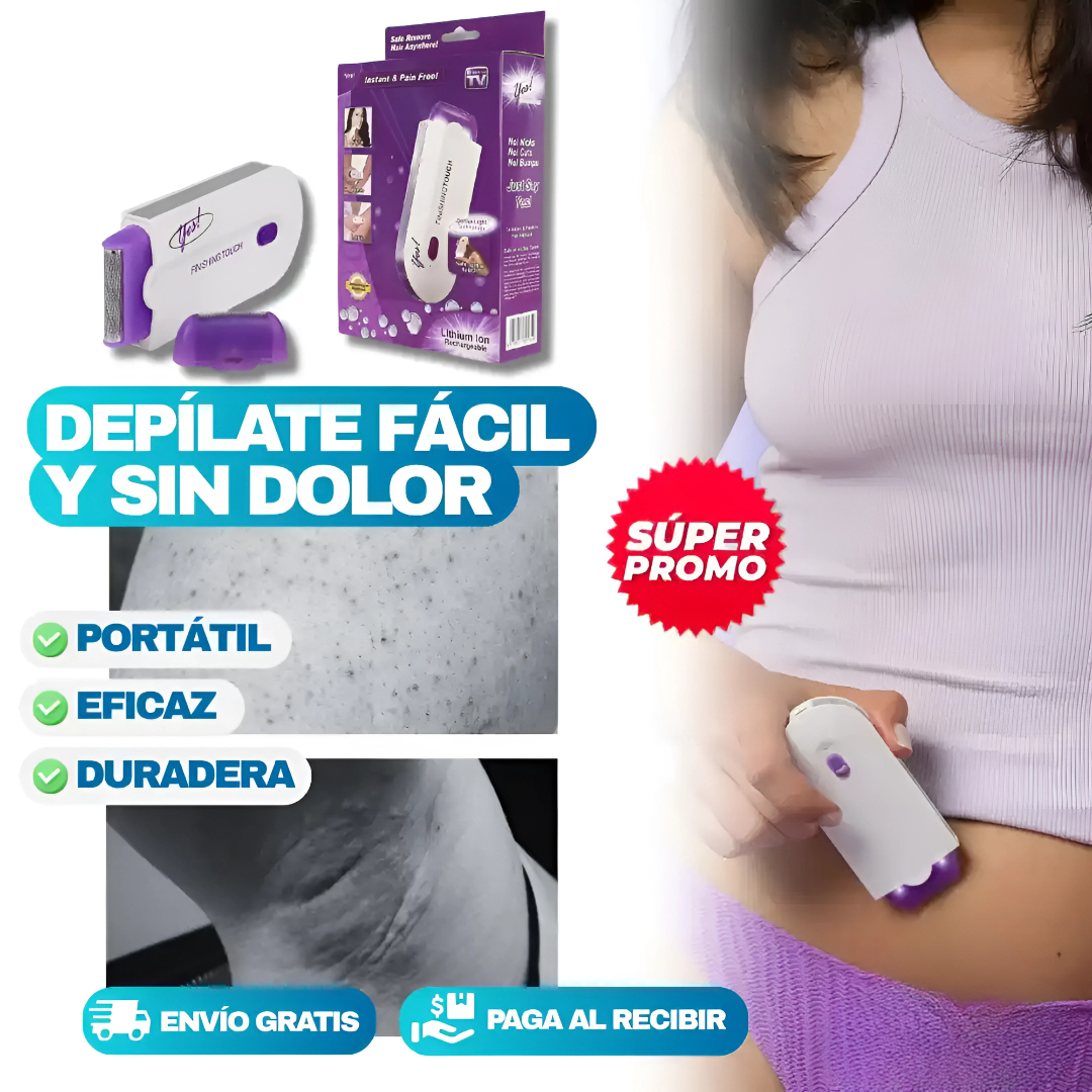Depilador Corporal - Micro Touch Yes - Suavidad duradera sin dolor ni complicaciones