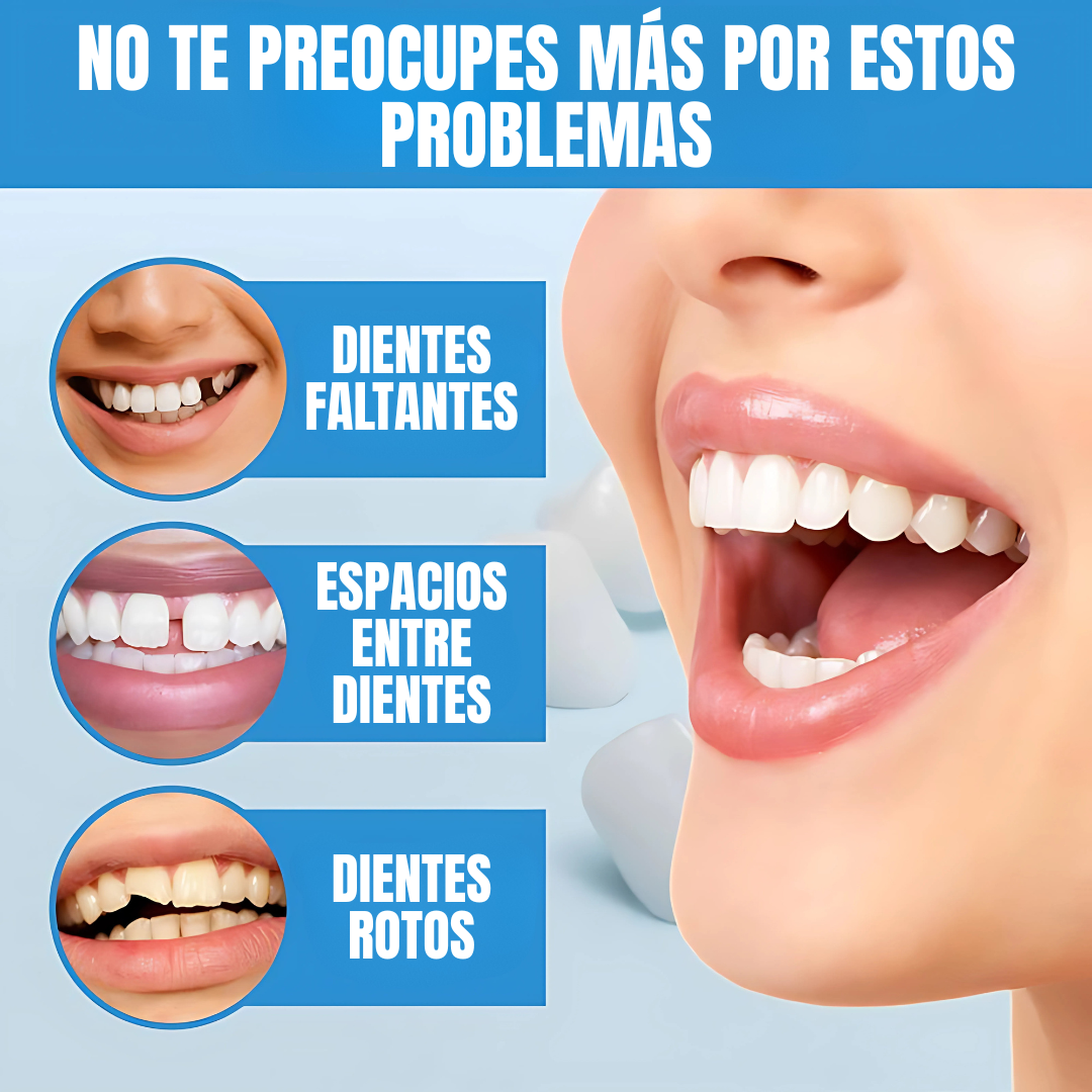 Dientes Postizos - La solución rápida y segura para emergencias dentales.