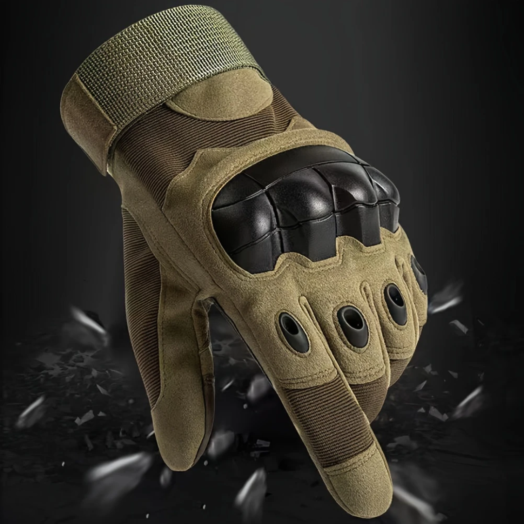 GUANTES TÁCTICOS – Protección resistente, agarre firme y control en cada movimiento