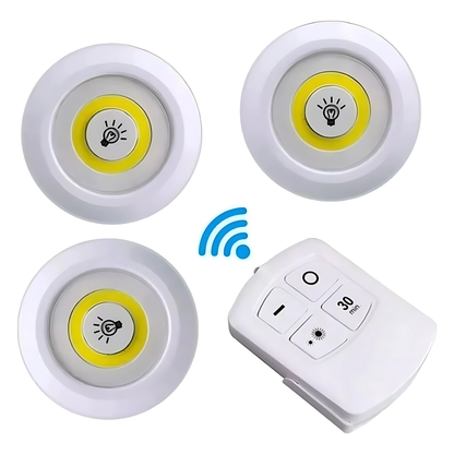 SET DE LUCES LED INALÁMBRICAS - Luz donde la necesites, sin enchufes, sin límites