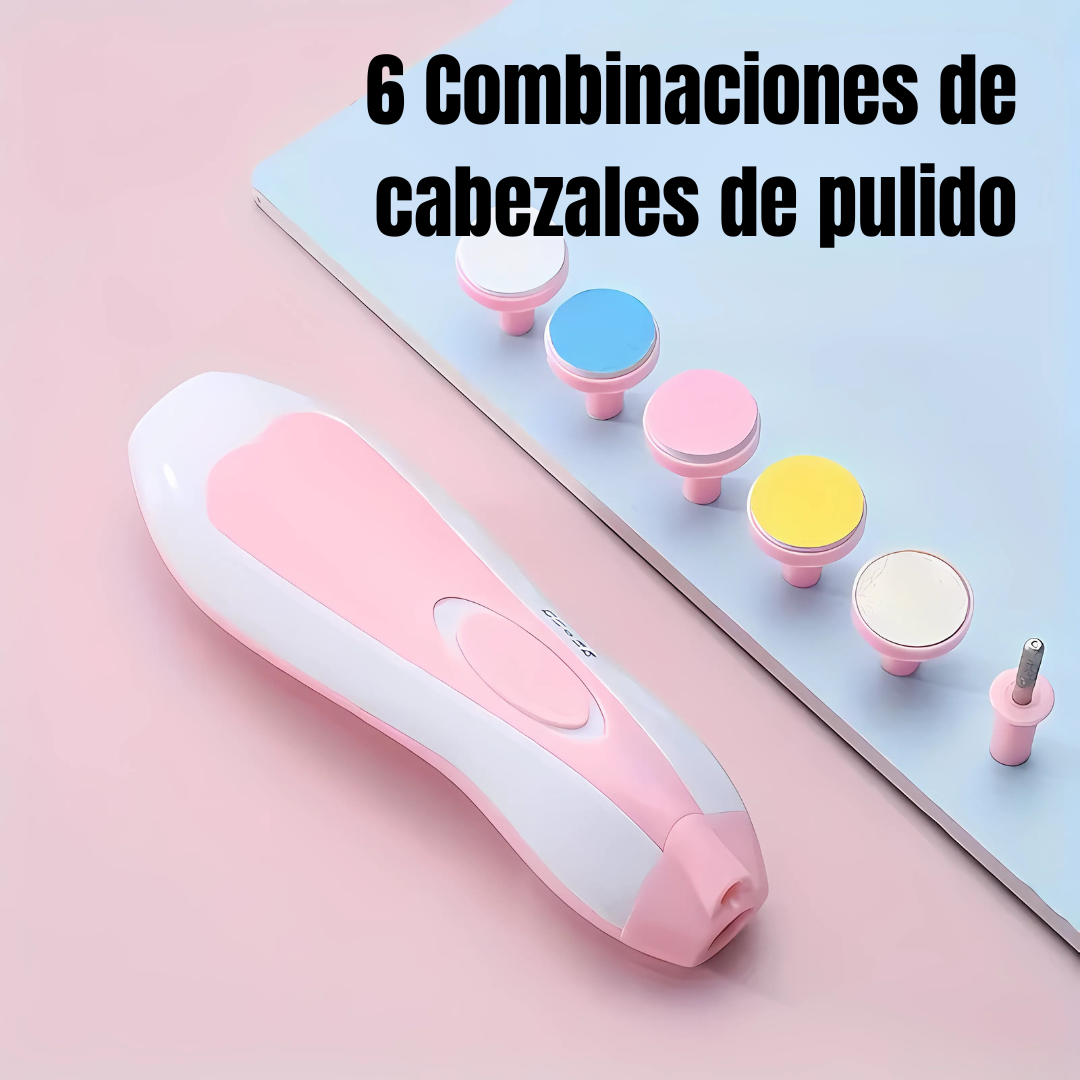 LIMA ELÉCTRICA DE UÑAS PARA BEBÉ - La forma más segura de cuidar sus manitos