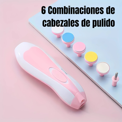 LIMA ELÉCTRICA DE UÑAS PARA BEBÉ - La forma más segura de cuidar sus manitos