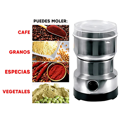 Molino Eléctrico PowerGrind 360™ - Un solo equipo para todas tus necesidades de molienda en casa.