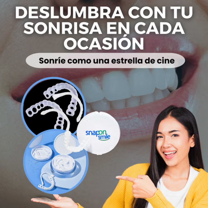 Dientes postizos PerfectDent – Corrige, protege y brilla.