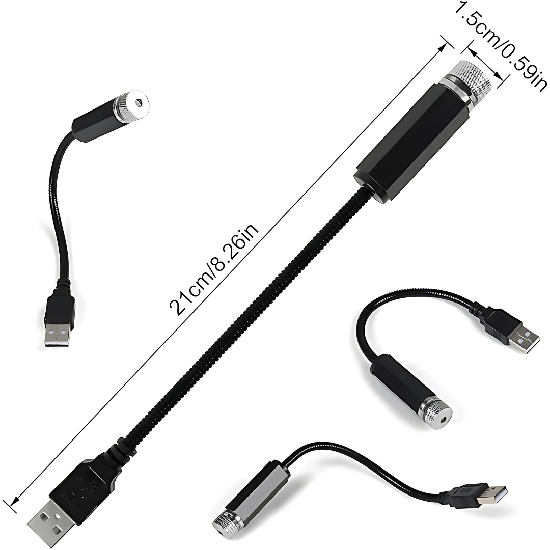 Proyector LED DreamNimbus™ - Convierte cada trayecto en una experiencia de lujo