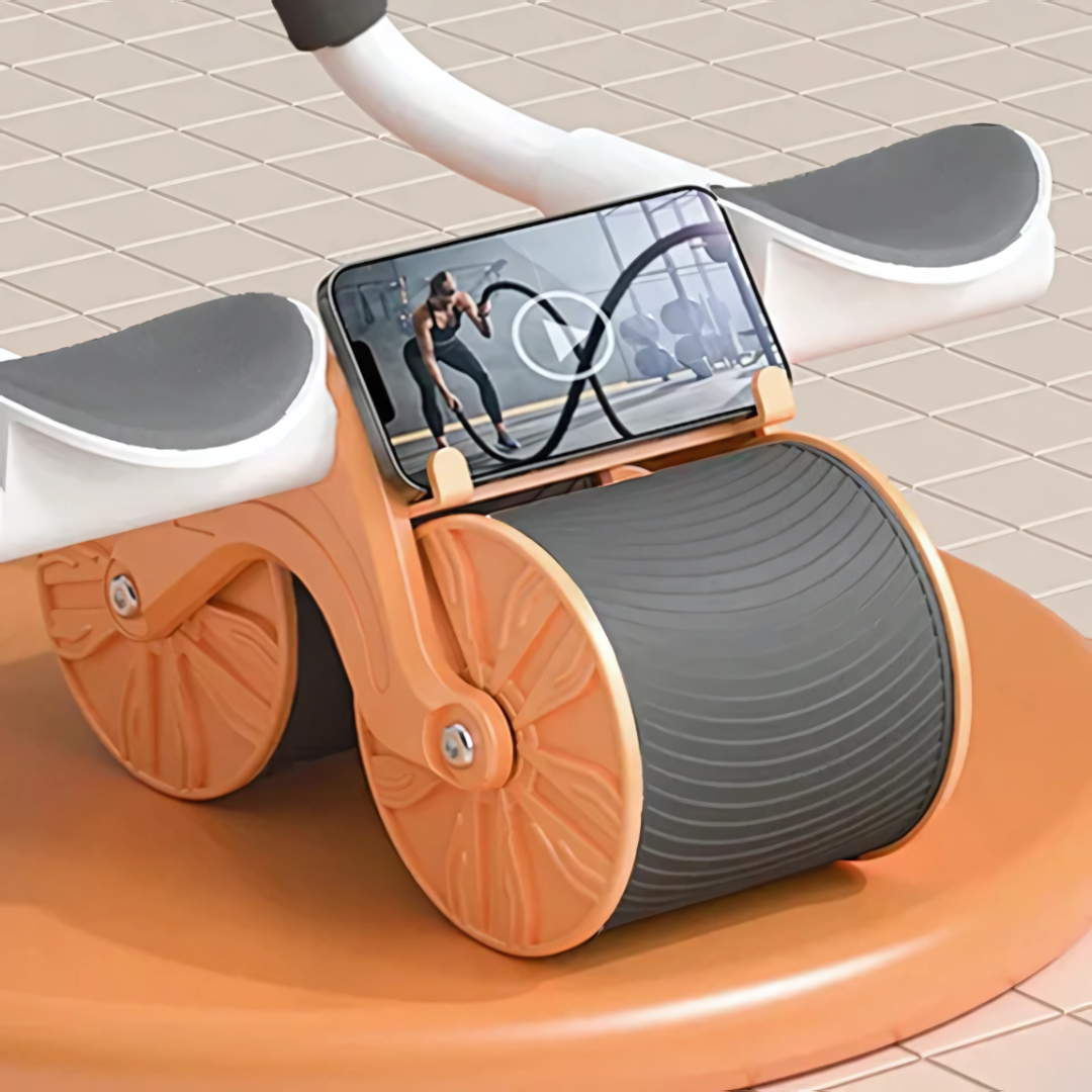 Rueda para abdominales FitTrack - Deslízate hacia un abdomen fuerte: tecnología y ergonomía en cada movimiento.