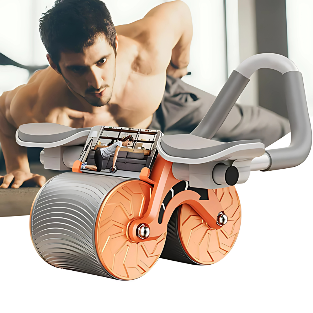 Rueda para abdominales FitTrack - Deslízate hacia un abdomen fuerte: tecnología y ergonomía en cada movimiento.