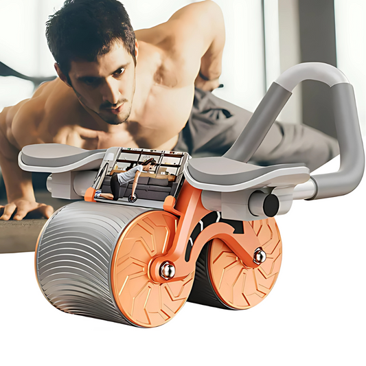 Rueda para abdominales FitTrack - Deslízate hacia un abdomen fuerte: tecnología y ergonomía en cada movimiento.