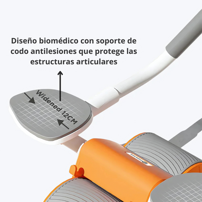 Rueda para abdominales FitTrack - Deslízate hacia un abdomen fuerte: tecnología y ergonomía en cada movimiento.