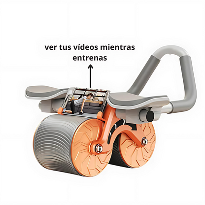 Rueda para abdominales FitTrack - Deslízate hacia un abdomen fuerte: tecnología y ergonomía en cada movimiento.