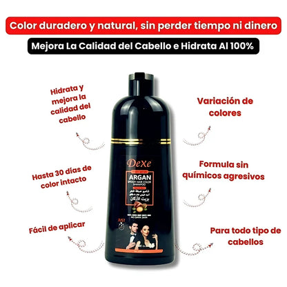 SHAMPOO ANTI CANAS - Dile adiós a las canas sin tintes ni químicos agresivos.