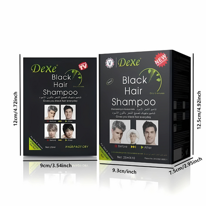 Shampoo EverBlack - Recupera el negro intenso de tu cabello sin complicaciones ni químicos agresivos.