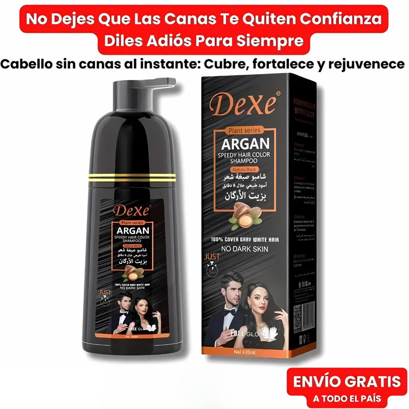 SHAMPOO ANTI CANAS - Dile adiós a las canas sin tintes ni químicos agresivos.