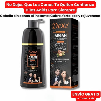 SHAMPOO ANTI CANAS - Dile adiós a las canas sin tintes ni químicos agresivos.