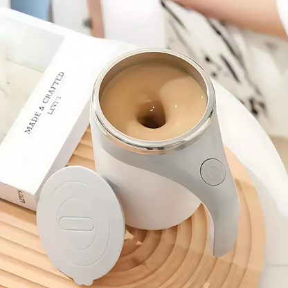 TAZA MAGNÉTICA AUTOMEZCLABLE – Mezcla perfecta, sin grumos y sin esfuerzo en segundos