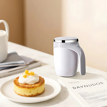 TAZA MAGNÉTICA AUTOMEZCLABLE – Mezcla perfecta, sin grumos y sin esfuerzo en segundos