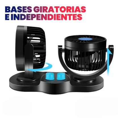 VENTILADOR PARA CARRO – Refresca tu camino, haz cada viaje más placentero.
