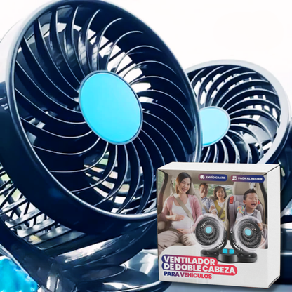 VENTILADOR PARA CARRO – Refresca tu camino, haz cada viaje más placentero.