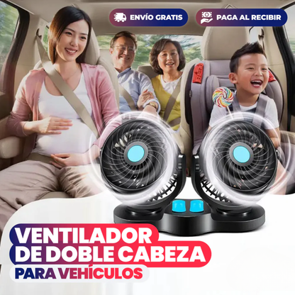VENTILADOR PARA CARRO – Refresca tu camino, haz cada viaje más placentero.